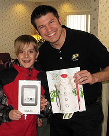 Ryan Helms, DDS with Winter 2013 contest winner